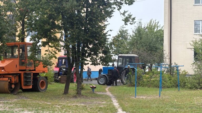 Ремонт придомовых территорий
