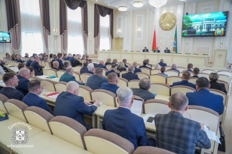 Участие в заседании совместной коллегии главного управления ЖКХ облисполкома и ЖКХ Гомельской области